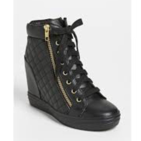 nordstrom steve madden wedge sneakers